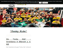 Tablet Screenshot of funkykids.org